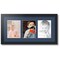 ArtToFrames Collage Photo Picture Frame with 3 - 6x8 inch Openings, Framed in Black with Over 62 Mat Color Options and Plexi Glass (CSM-3926-782)